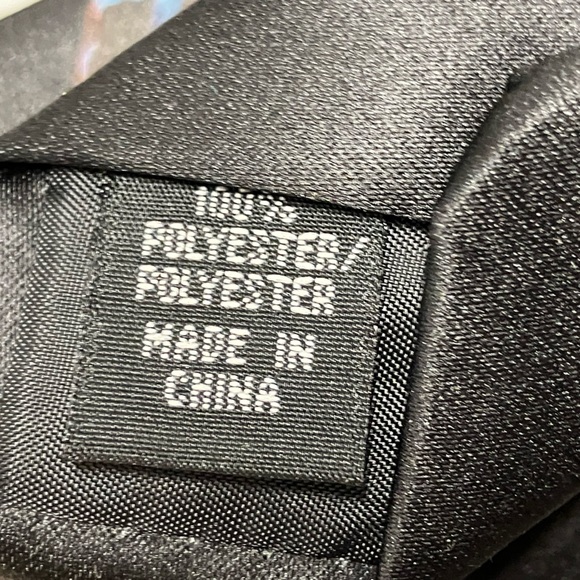 Donut Necktie Sprinkles Neck Tie American Traditions Black Men's Neck Wear NEW - Picture 5 of 7